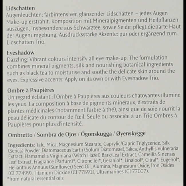 Dr. Hauschka Eyeshadow 07 aquamarine 1.4 Gram