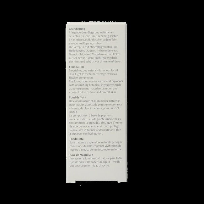 Fond de teint Dr. Hauschka 05 nutmeg 30 ml