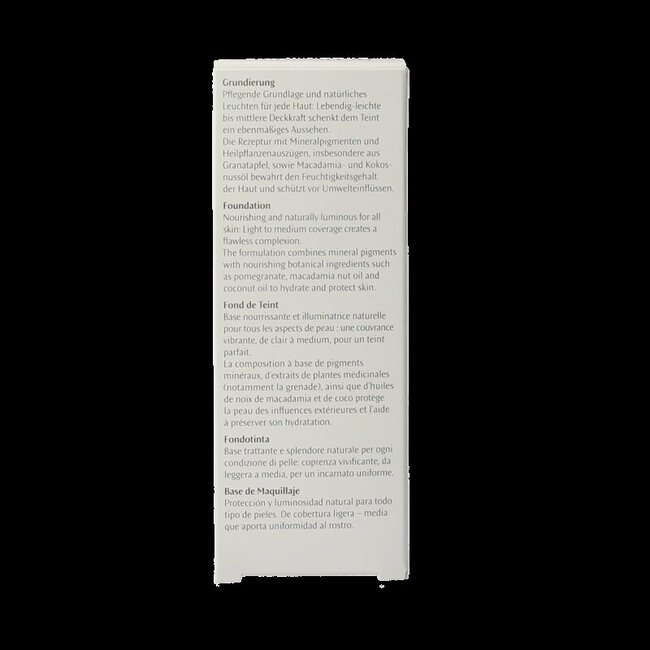 Fond de teint Dr. Hauschka 001 cashew 30 ml