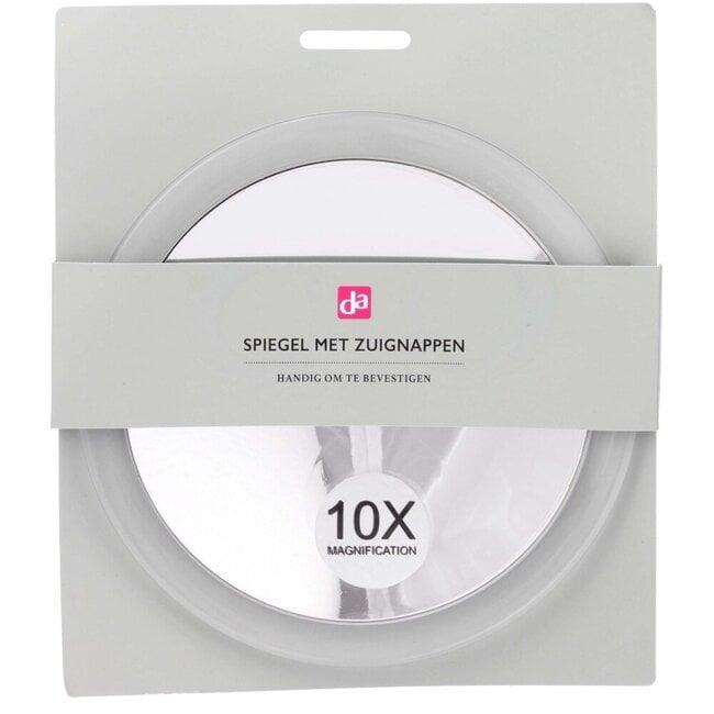 Spiegel met zuignap 10x vergrotend 1 Stuks