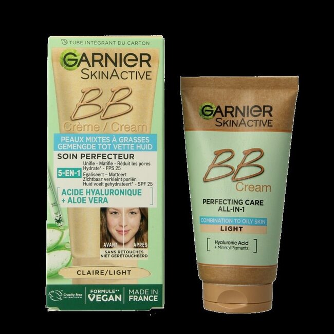 Garnier SkinActive BB cream oil free lichte huid 50 Milliliter