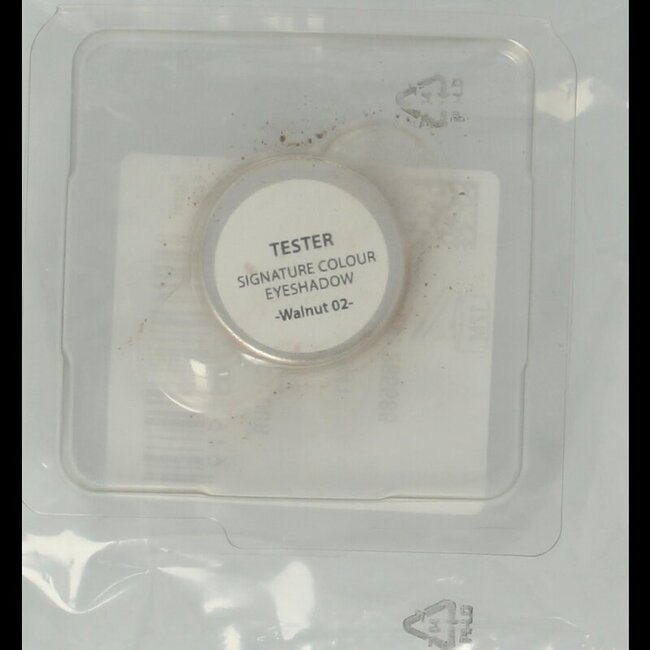 Lavera Signature colour eyeshadow walnut 02 bio tester 1 Tester