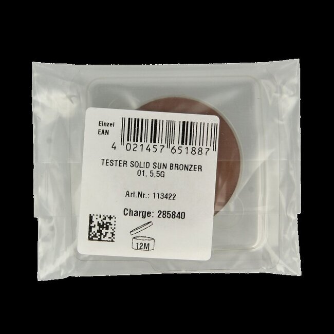 Solid sun bronzer desert sun 01 tester 1 Tester