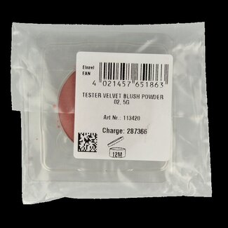 Lavera Velvet blush powder pink orchid 02 tester 1 Tester