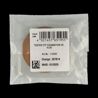 Lavera Cream to powder found tanned 02 tester 1 Tester
