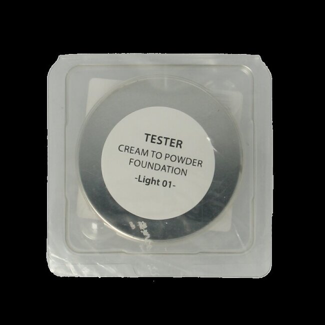 Lavera Fond de teint crème-poudre Light 01 testeur 1 Testeur