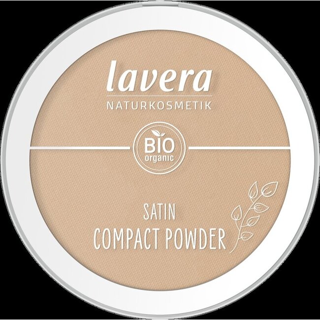 Satin compact powder tanned 03 9.5 Gram