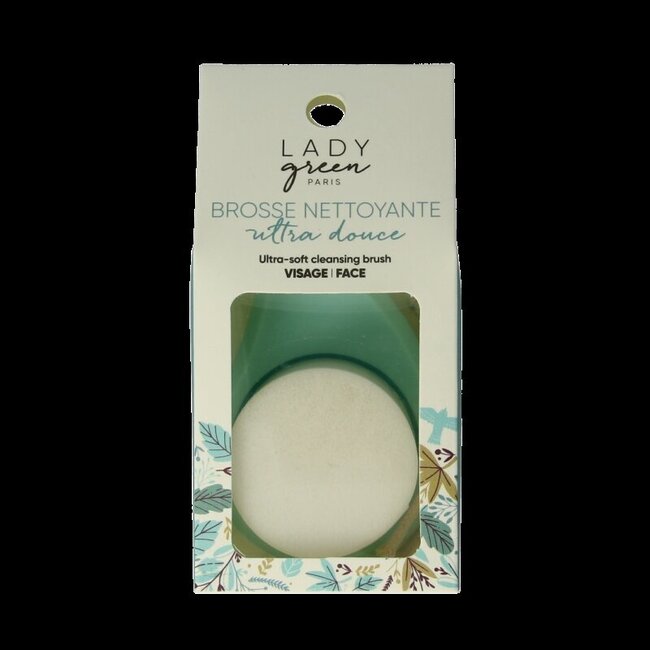 Ultra soft cleansing brush for face 1 Stuks