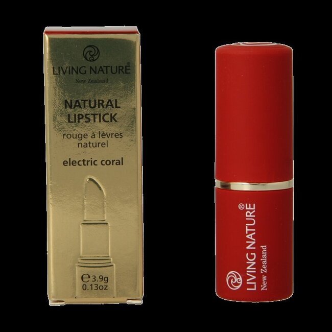 Living Nature Lippenstift electric coral 4 Gram