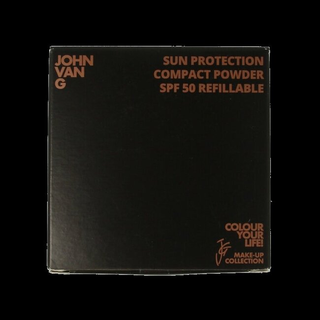 Sun protection compact powder refillable 60 SPF50 1 Stuks