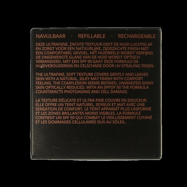 John van G Poudre compacte protection solaire rechargeable 60 SPF50 1 pièce