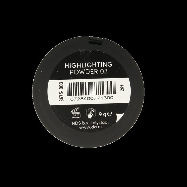 Da Make-Up Highlight powder mono 03  1 Stuks