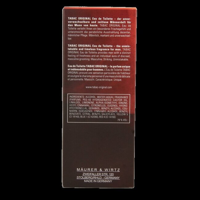 Tabac Original eau de toilette natural spray 100 Milliliter