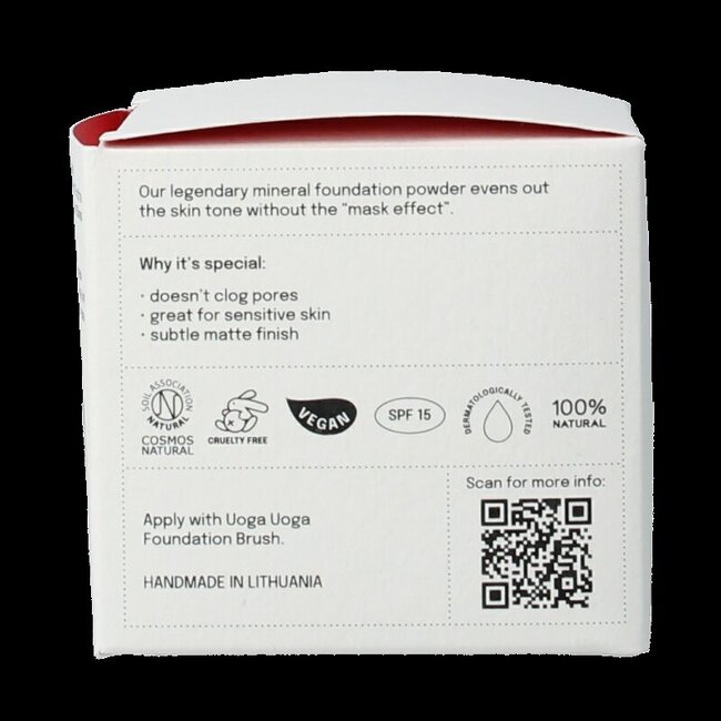 Uoga Uoga Fond de teint poudre 632 Bubbles SPF15 10 g