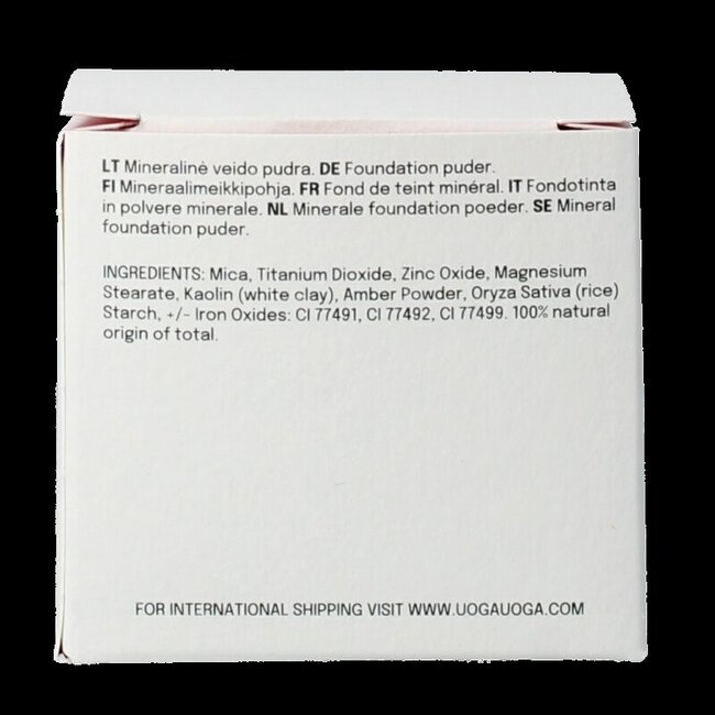 Uoga Uoga Fond de teint poudre 632 Bubbles SPF15 10 g