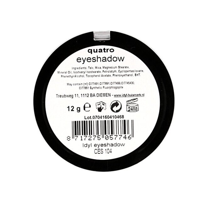 Idyl Eyeshadow quatro CES 104 gris/brun 1 pièce