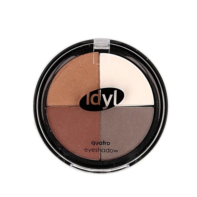 Eyeshadow quatro CES 105 bruin/grijs/wit 1 Stuks