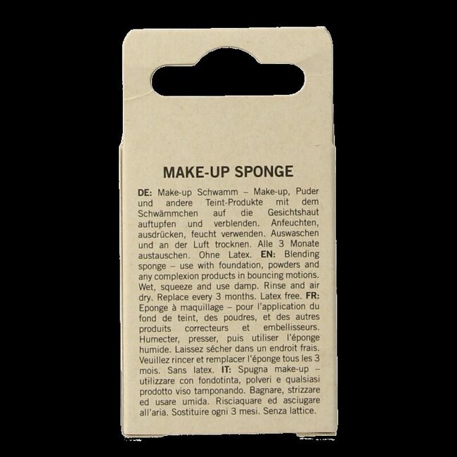 Benecos natural beauty Natural make-up sponge 1 Stuks