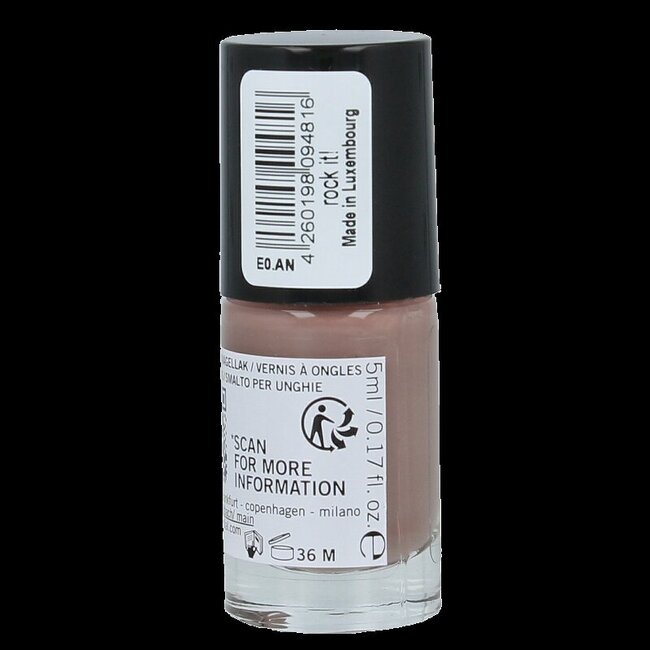 Benecos natural beauty Vernis à ongles vegan Rock It! 20-free à base de plantes 5 ml