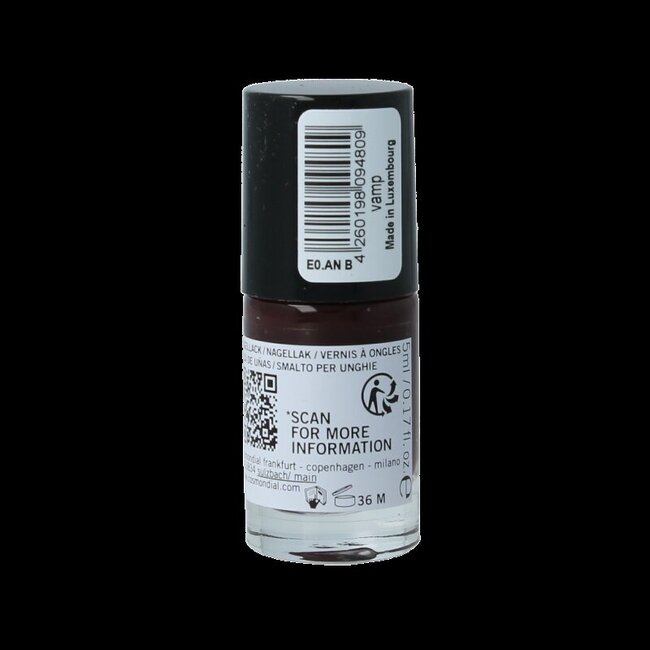Benecos natural beauty Vegan nail polish vamp 20-free plantbased 5 Milliliter