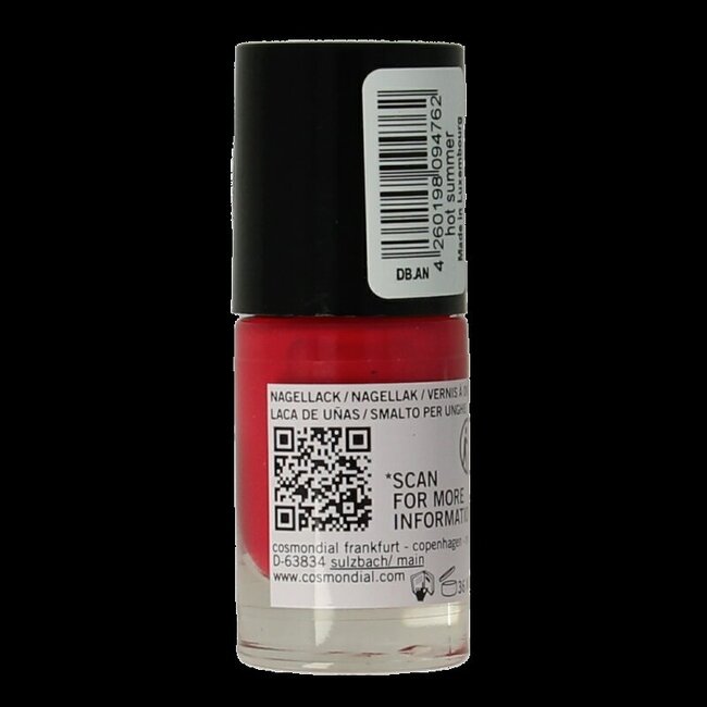 Benecos natural beauty Vegan nail polish hot summer 20-free plantbased 5 Milliliter