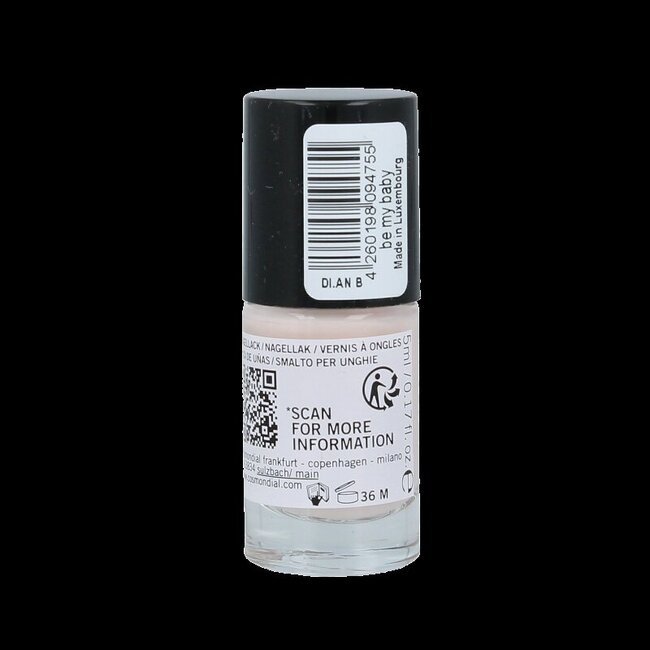 Vernis à ongles vegan Benecos natural beauty Be My Baby 20-free à base de plantes 5 ml