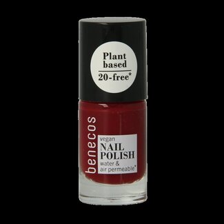 Benecos natural beauty Vegan nail polish cherry red 20-free plantbased 5 Milliliter