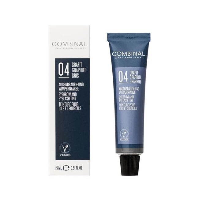 Wenkbrauwen wimperverf grijs 15 Milliliter