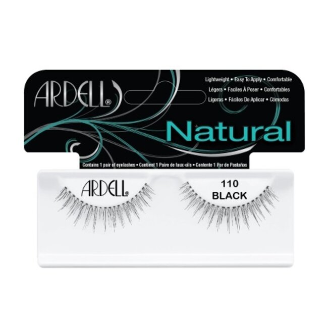 Ardell Kunstwimpers natural 110 zwart 2 Stuks