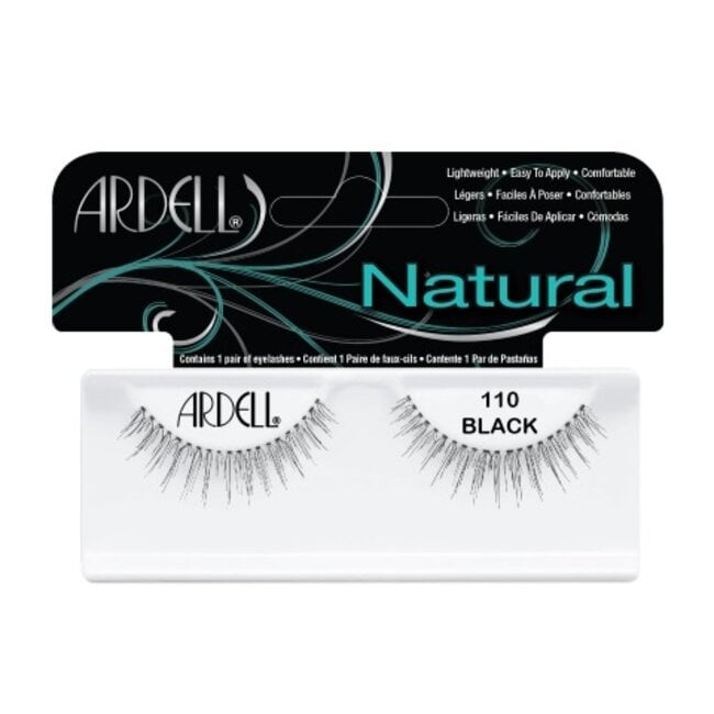 Kunstwimpers natural 110 zwart 2 Stuks