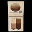 Natural eyeshadow quantro coffee 1 Stuks