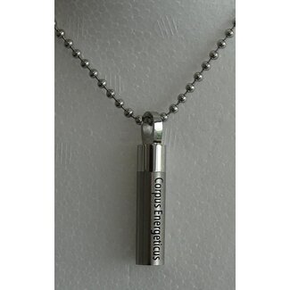 Vita Corpus Energeticus metalen hanger met ketting 1 Stuks