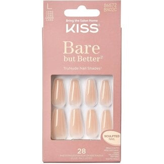 Kiss Bare but better nails nude drama 1 Set