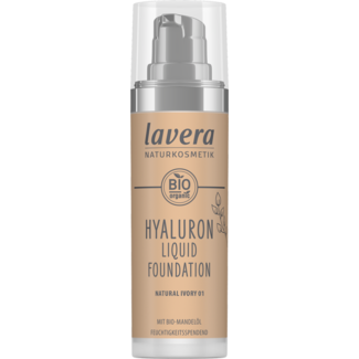 Lavera Hyaluron liquid foundation natural ivory 01 bio 30 Milliliter