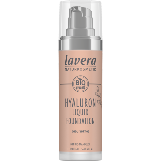 Hyaluron liquid foundation cool ivory 02 bio 30 Milliliter