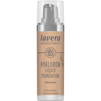 Lavera Hyaluron liquid foundation warm nude 03 bio 30 Milliliter