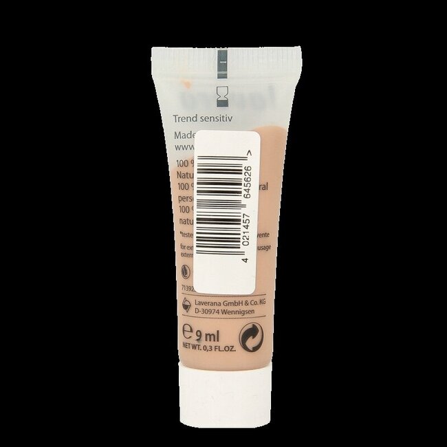 Fond de teint liquide Lavera Hyaluron cool honey 04 testeur 1 Testeur