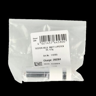 Lavera Rouge à lèvres Lavera Velvet Matt tea rose 03 testeur 1 Testeur
