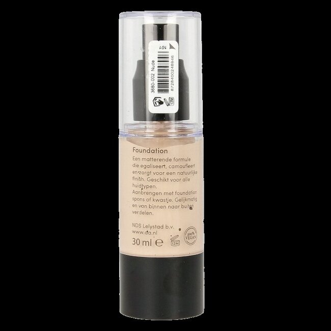 Da Make-Up Foundation matte 02  1 Stuks
