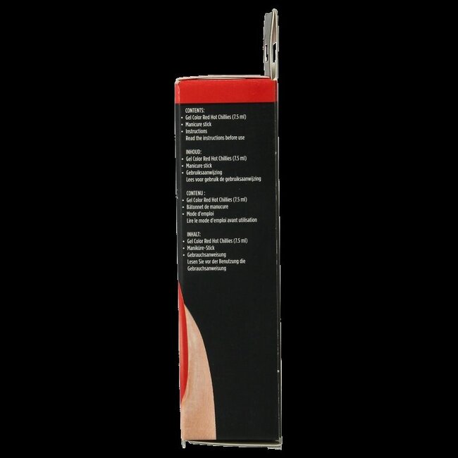 Sensista Color gel red hot chillies 7,5 ml