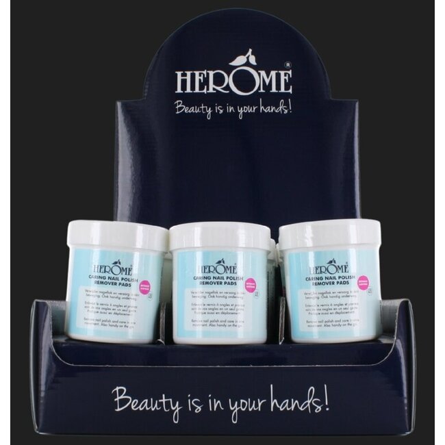 Caring nail polish remover display 1 Display
