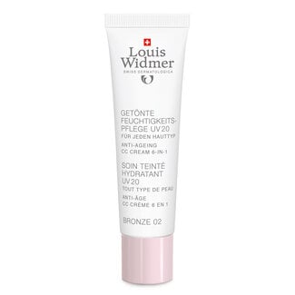 Louis Widmer Getinte dagverzorging UV20 bronze 02 licht geparfu 30 Milliliter