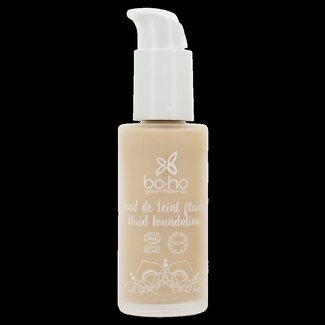 Boho green makeup Liquid foundation 01 porcelain 30 Milliliter