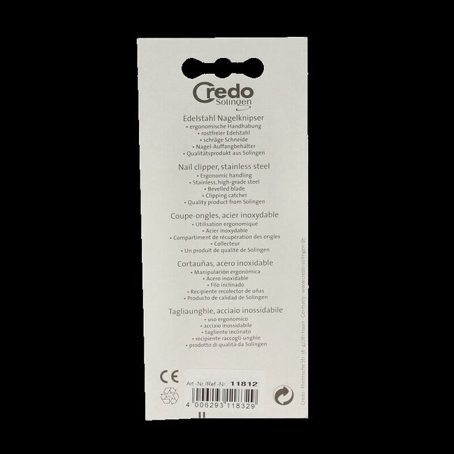 Credo Nagelknipper boog opvang 1 Stuks