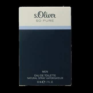 S Oliver S.Oliver So Pure Men Eau de Toilette 50 ml