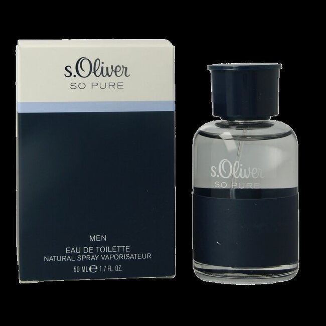 S.Oliver So Pure Men Eau de Toilette 50 ml