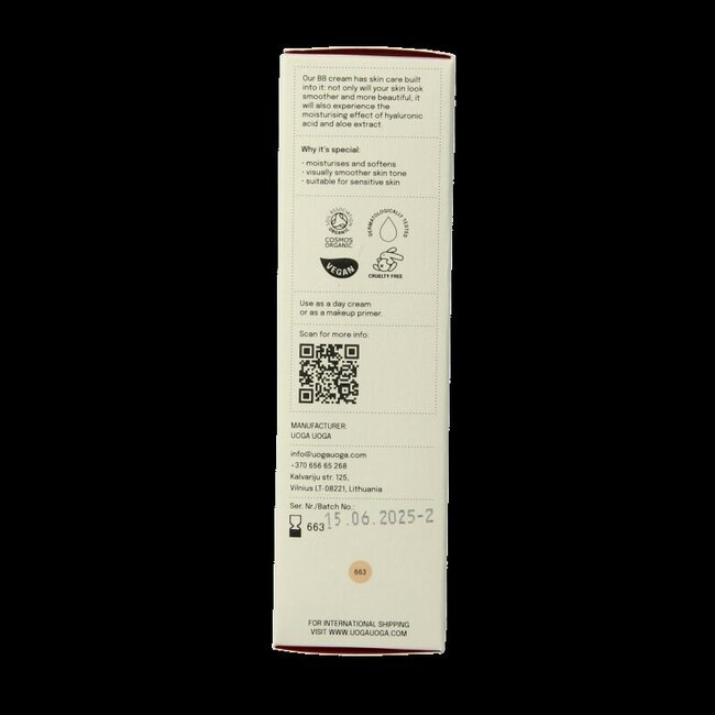 Uoga Uoga Base de teint 100 amber stones 30 ml