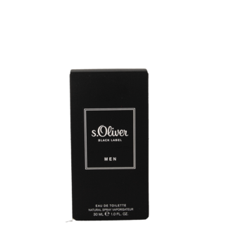 S Oliver s.Oliver Black Label For Him Eau de Toilette 30 ml