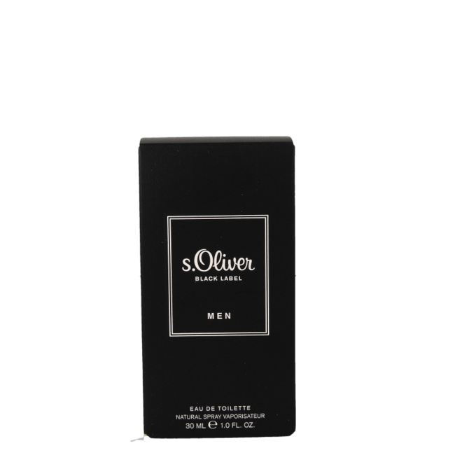 S Oliver For him black label eau de toilette 30 Milliliter