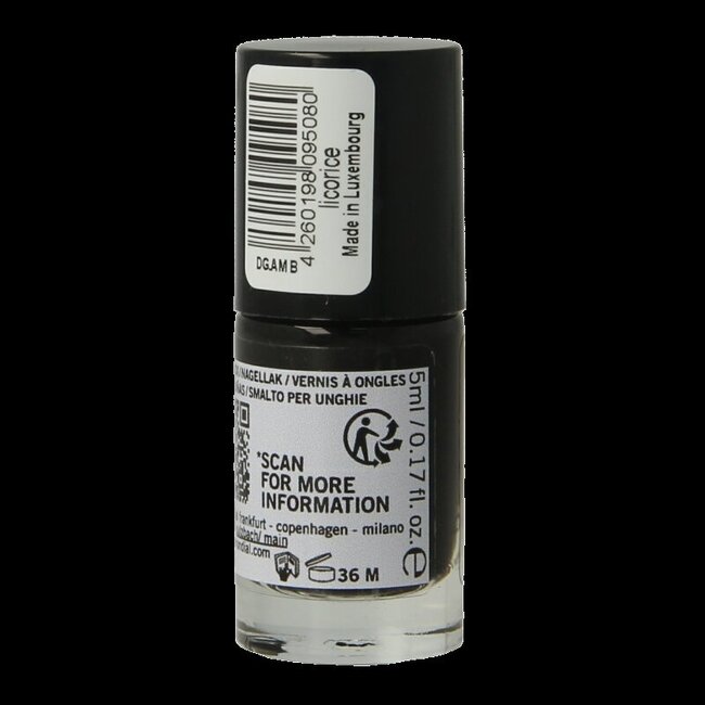 Benecos natural beauty Vernis à ongles vegan Licorice 20-FREE à base de plantes 5 ml